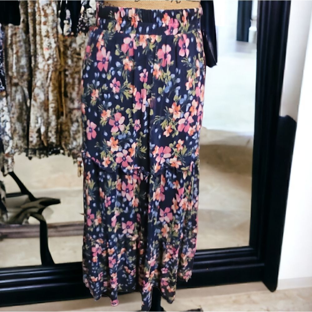 Stitch Collection Floral Maxi Skirt Size M